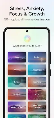 Aura: Meditation & Sleep, CBT screenshot 5