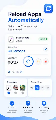 Auto Refresher: App Reloader screenshot 5