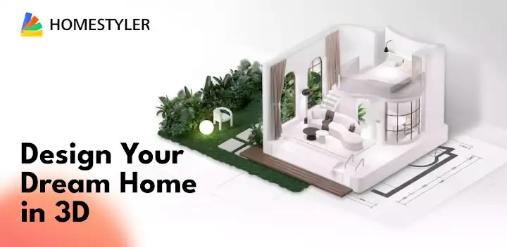 Homestyler - Home Design Game — Android app banner