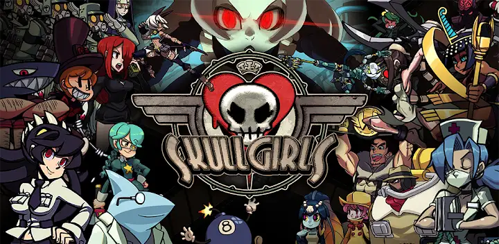 Skullgirls: Fighting RPG — Android game banner