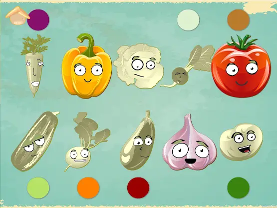 Funny Veggies! Kids games screenshot 3