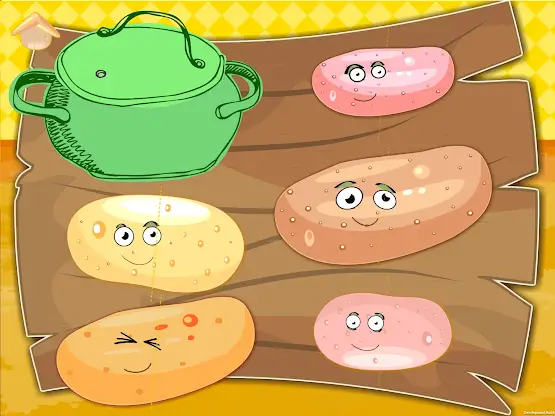 Funny Veggies! Kids games screenshot 4