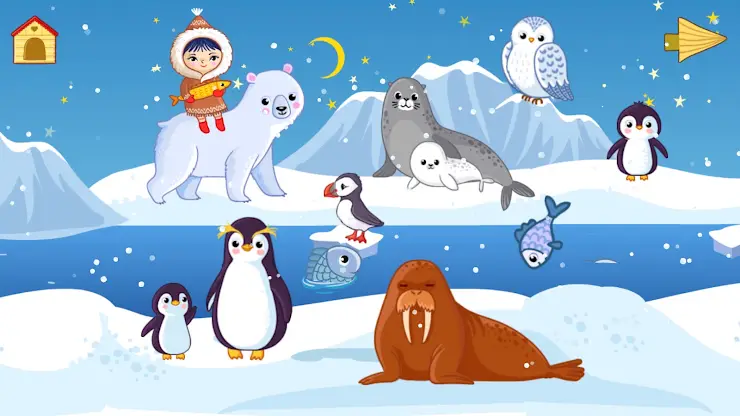 Baby animal games: fun puzzle! screenshot 6