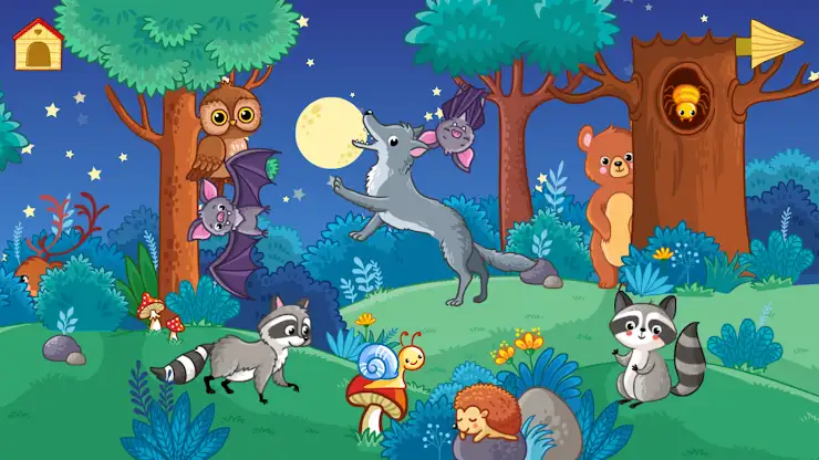 Baby animal games: fun puzzle! screenshot 4