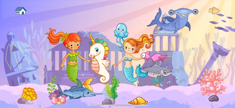 FISH sea animal games for kids screenshot 7