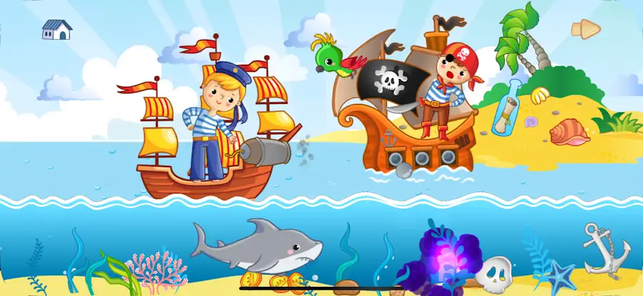 FISH sea animal games for kids screenshot 8