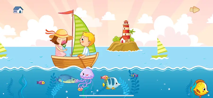FISH sea animal games for kids screenshot 3