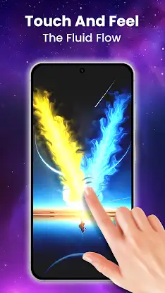 Fluid Magic: 3D Live Wallpaper screenshot 2