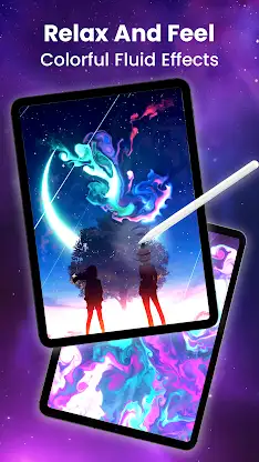 Fluid Magic: 3D Live Wallpaper screenshot 5