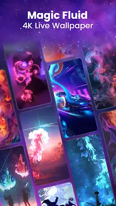 Fluid Magic: 3D Live Wallpaper screenshot 1