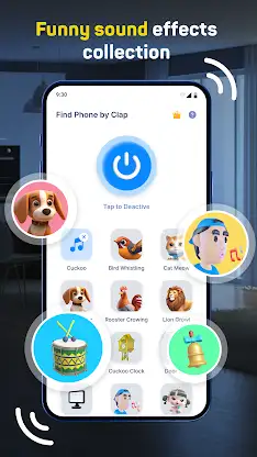 Find My Phone By Clap, Whistle screenshot 4