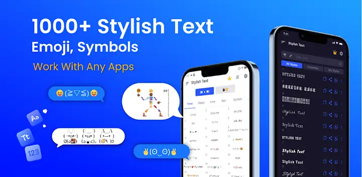 Stylish Text: Keyboard Fonts — Android app banner