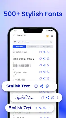 Stylish Text: Keyboard Fonts screenshot 4