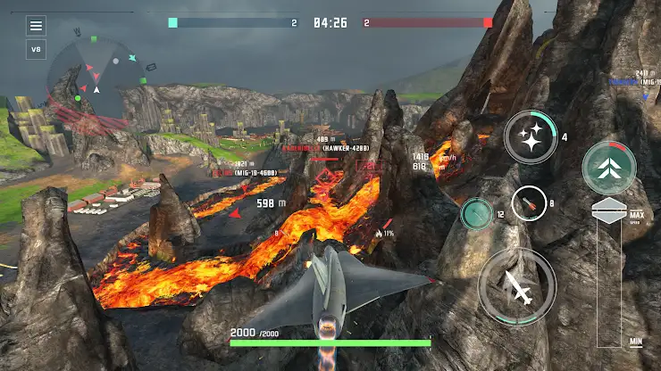 Sky Combat 2: Air Combat PvP screenshot 6