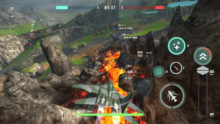 Sky Combat 2: Air Combat PvP screenshot 8