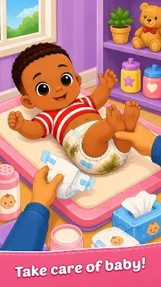Baby Daycare game & Dress up screenshot 2
