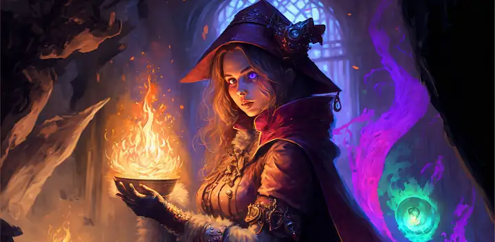 Moonshades Offline Dungeon RPG — Android game banner