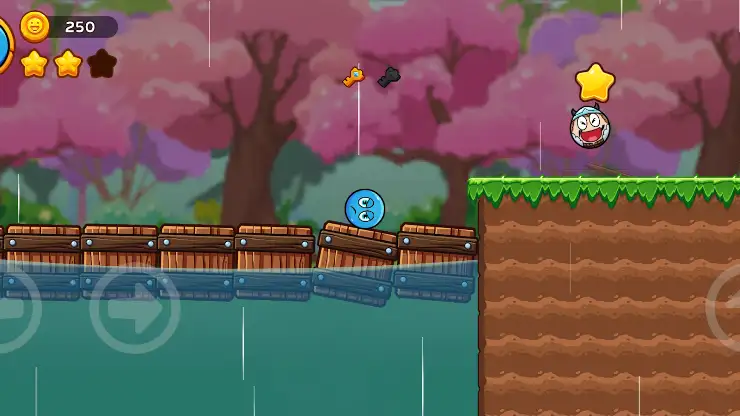 Ball Hero: Red Bounce & Roll screenshot 1