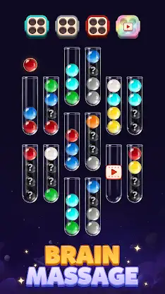 Ballsort - solar system screenshot 1
