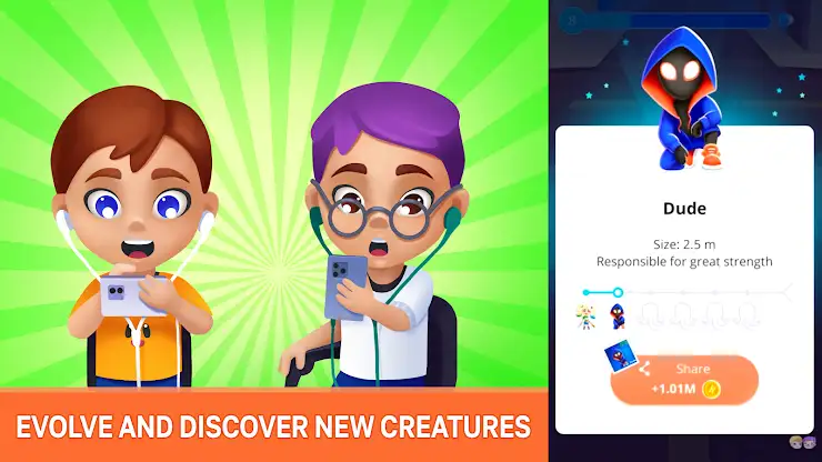 Human Evolution Clicker screenshot 1