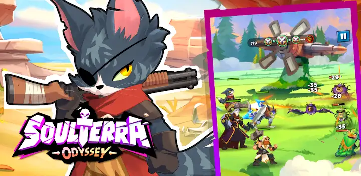 SoulTerra Odyssey — Android game banner