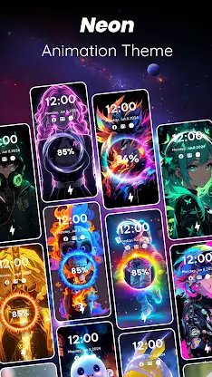 Battery Charging Animation 4K screenshot 8