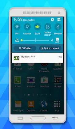 battery indicator screenshot 4