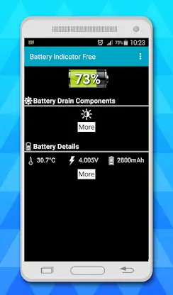 battery indicator screenshot 1