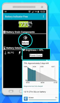 battery indicator screenshot 2