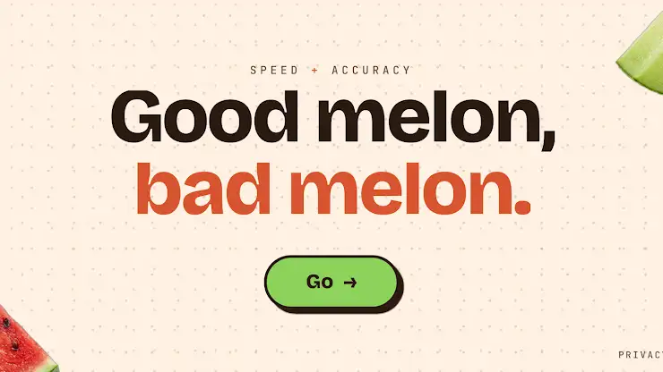 Good Melon, Bad Melon screenshot 1