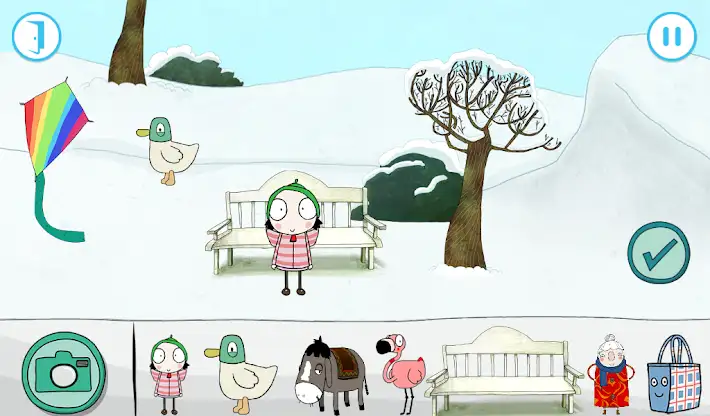 Sarah & Duck - Day at the Park screenshot 3