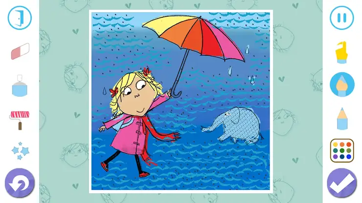 Charlie and Lola Colouring screenshot 4