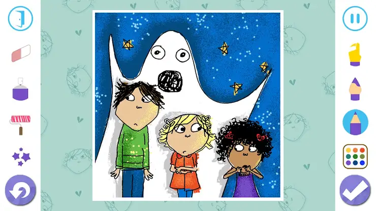 Charlie and Lola Colouring screenshot 3