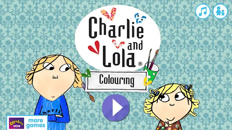 Charlie and Lola Colouring screenshot 1
