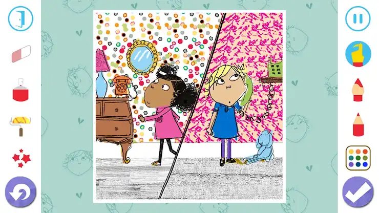 Charlie and Lola Colouring screenshot 6