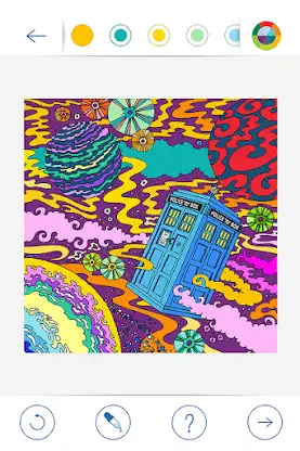 BBC Colouring: Doctor Who screenshot 2
