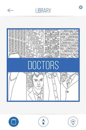 BBC Colouring: Doctor Who screenshot 1