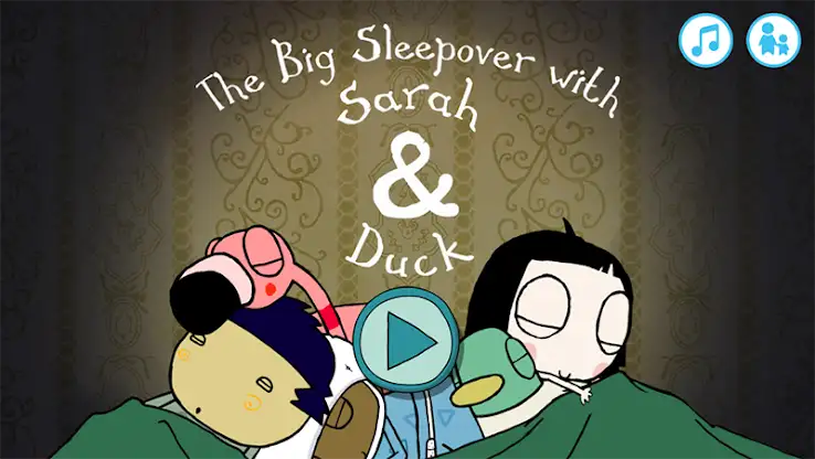 Sarah & Duck The Big Sleepover screenshot 1