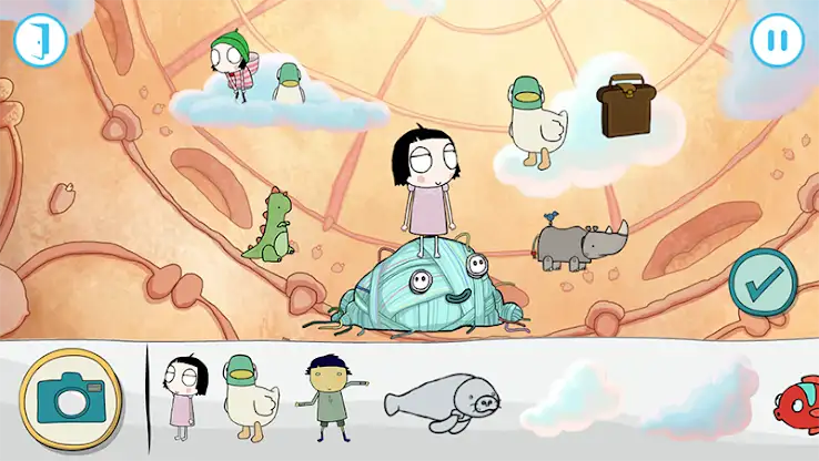 Sarah & Duck The Big Sleepover screenshot 5
