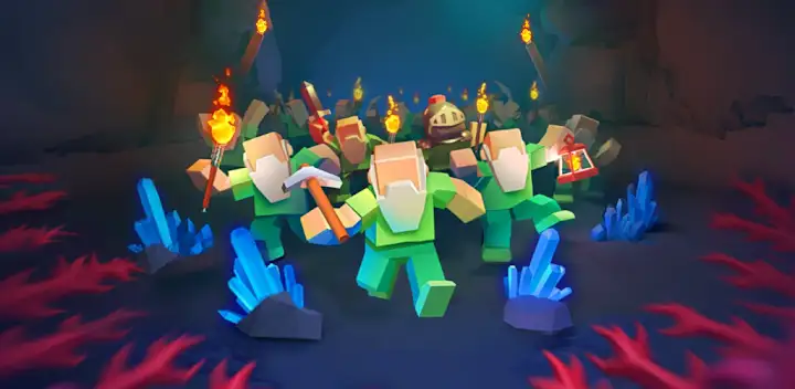 Dwarfs Diggers: Idle Mining — Android game banner
