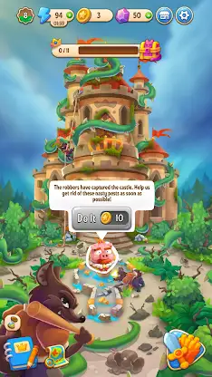 HeroScapes: Merge 2 Game screenshot 1
