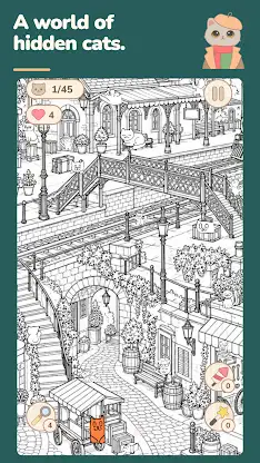 Find Cats: Hidden Objects Hunt screenshot 1