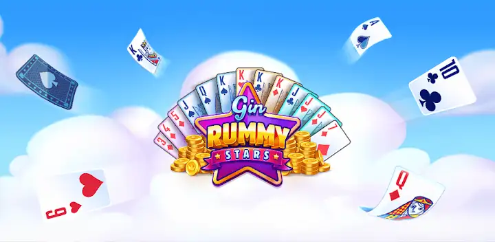 Gin Rummy Stars - Card Game — Android game banner