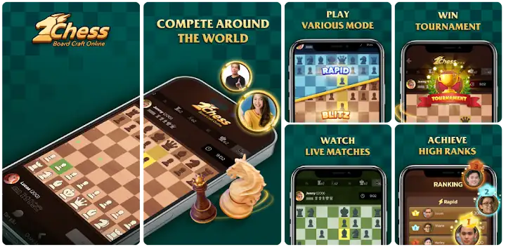 Chess Board Craft BCO — Android game banner
