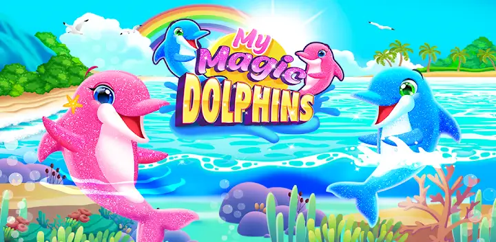 My Twin Dolphin Baby Care — Android game banner