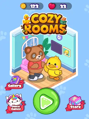 Cozy Rooms - Dreamy Homes screenshot 2