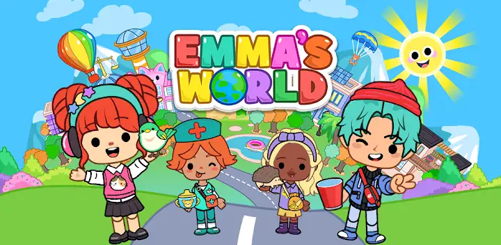 Emma's World - Town & Family — Android game banner