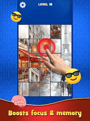 Jigsaw Solitaire Cafe Puzzles screenshot 3