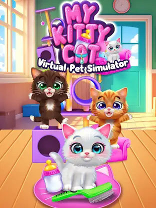 Pet Kitty Cat - Virtual Pets screenshot 8