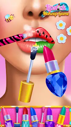 Lip Art - Lipstick Makeup ASMR screenshot 1